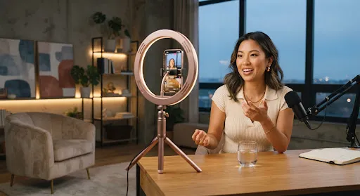 Short-form video creator turning Instagram Reels into text for viral hooks